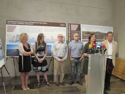 Benicarló inaugura l’exposició dels panells del projecte paisatgístic de la costa nord