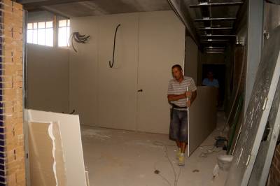 Recta final para las obras de mejora del antiguo pabellón de La Bosca