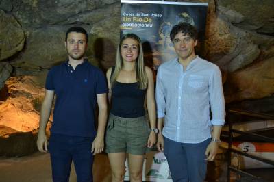 El Ayuntamiento de la Vall d'Uixó y Turisme Comunitat Valenciana firman el convenio para cambiar la iluminación de les Coves de Sant Josep