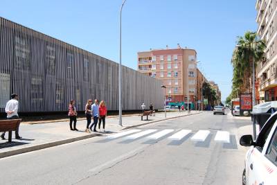 Vila-real estrena el segundo paso de peatones en 3D y estudia nuevas ideas para mejorar la movilidad y la seguridad vial