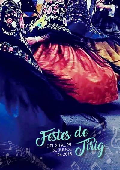 Tírig presenta el programa de sus fiestas patronales
