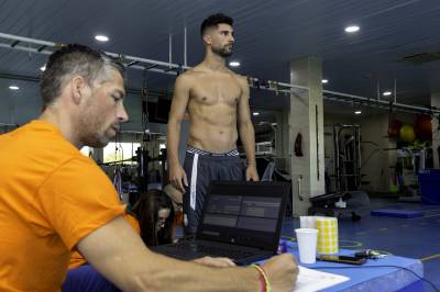Primer día de pruebas médicas de los futbolistas del Villarreal C.F.