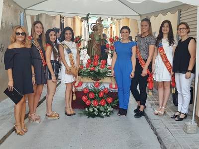 Homenaje al patrón de los conductores en Almassora