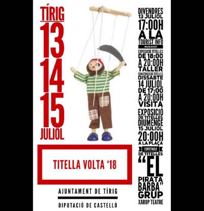 Los títeres toman Tírig este fin de semana