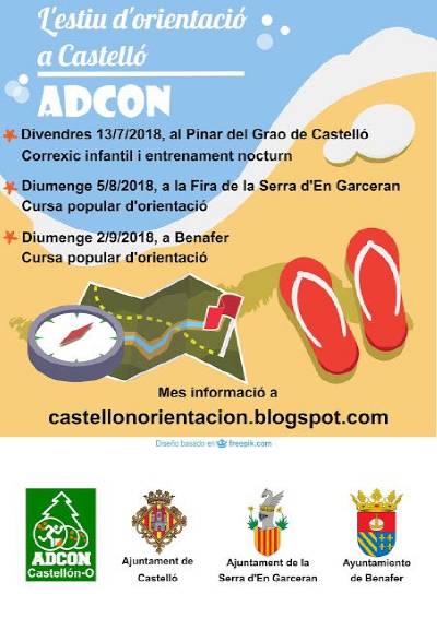 El Pinar del Grau acull una pràctica d’orientació nocturna aquest divendres