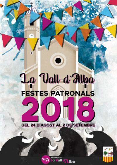 ‘Preparats per a les festes’ de Manuel Villalonga ilustrará el cartel de Vall d’Alba de las fiestas patronales 2018