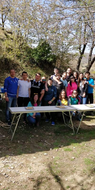 Treballant per les festes de Portell
