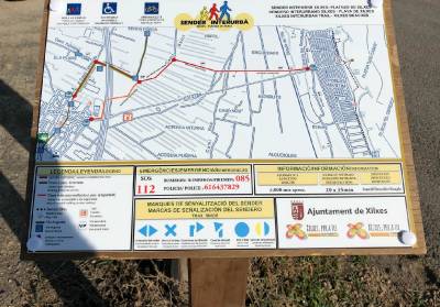 Xilxes habilita una nou sender interurbà que uneix el municipi i la platja