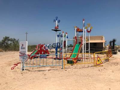 Nous gronxadors en la platja i el Parc del Xop i torneig de Futbol 7 a La Llosa
