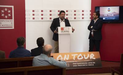 La Diputación acercará el CD Castellón a los pueblos de la provincia a través de su impulso a la campaña 'Castellón On Tour'