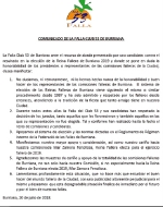 Comunicado de la falla Club 53 de Burriana