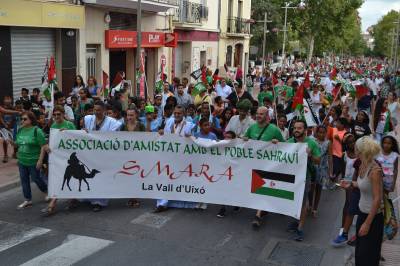 600 personas participan en el encuentro de niñas y niños saharauis en la Vall d'Uixó
