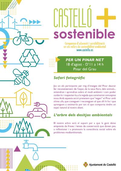 Castelló + sostenible programa una jornada sobre la protección de los espacios naturales