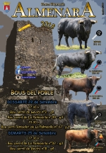 Almenara presenta un cartell taurí per a les festes patronals amb bous de ramaderíes gaditanes