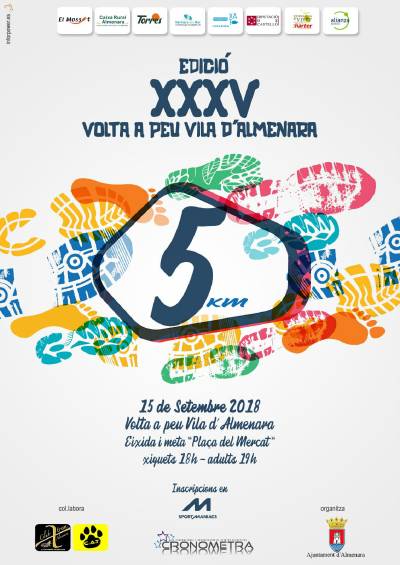 La volta a peu Vila d'Almenara es renova en el seu XXXV aniversari