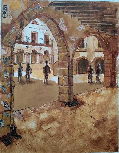 64 ‘Me gusta’ le otorgan el Premio del Público del Concurso de Pintura Rápida a Luis Ramos