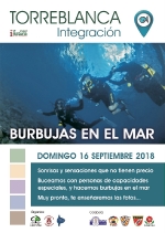 Torreblanca organitza l'activitat de busseig adaptat 'Bambolles a la mar'