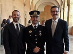 El Comissari Cap de la Policia Local de Borriana, Francisco Javier Catalán, rep la Condecoració de Plata de la Generalitat