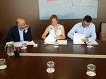La Conselleria de Vivienda y el Ayuntamiento de l?Alcora firman un convenio para la remodelación de la plaza España  