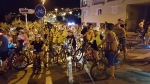 La Vall d'Uixó cierra la setmana de la mobilitat con una marcha nocturna