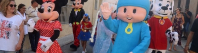 Betxí tanca les festes amb el passacarrer de disfresses infantils