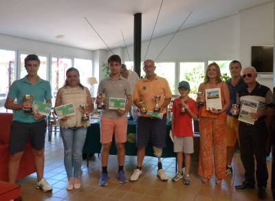 Entrega de premis del Torneig de golf Match Quality CC Mediterráneo