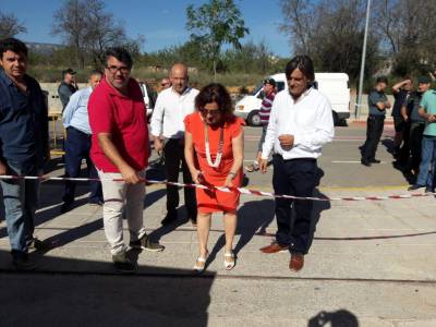 El diputado provincial del PSPV-PSOE , Fernando Grande, presente en la inauguración de la XVII Fira de la caça en Atzeneta