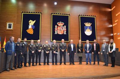 La Policía Local del Área Metropolitana se reúne en Oropesa del Mar para hacer balance de la campaña de Navidad