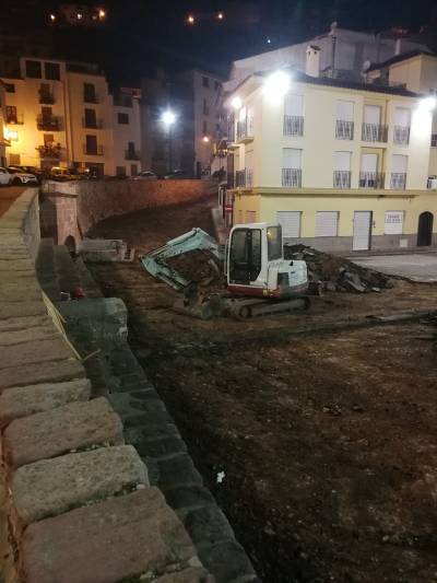 El Ayuntamiento inicia las obras de la plaza de la Font