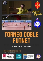 El FUTNET vuelve a la competición con un Torneo de Doble en Burriana