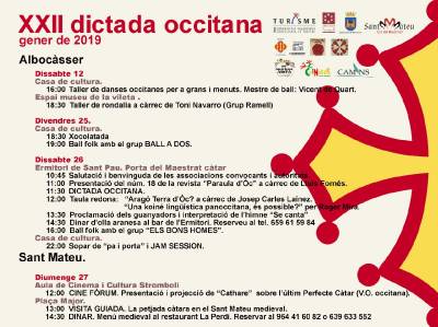 Albocsser celebra la Dictada Occitana