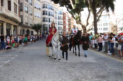 Burriana conmemora el 9 d'Octubre amb un homenatge als funcionaris jubilats i un passacarrer