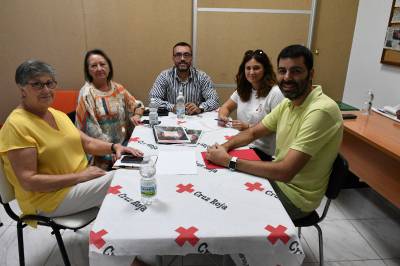 L'alcalde i la presidenta de Creu Roja reforcen la collaboraci i aborden el trasllat de l'entitat a la nova seu de la Panderola 