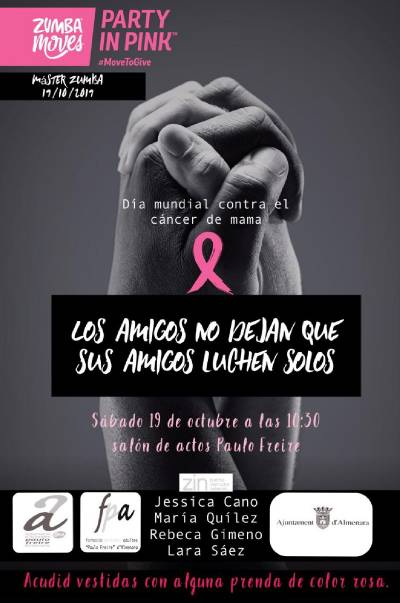Zumba a Almenara per a visibilitzar la lluita contra el càncer de mama