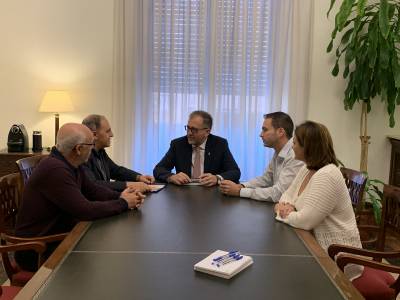 José Martí rep a l'Associació de Tècnics Ceràmics (ATC) amb motiu de la pròxima celebració del seu XV Congrés Internacional