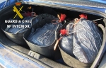 La Guardia Civil incauta 100 kilogramos de pulpo de roca extraído de forma ilegal