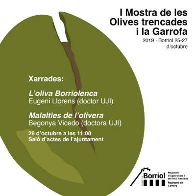 I Mostra de les olives trencades i de la garrofa