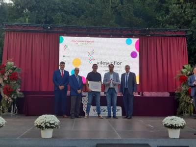 Oropesa del Mar, reconocida con dos flores de honor por su desarrollo de espacios verdes urbanos sostenibles