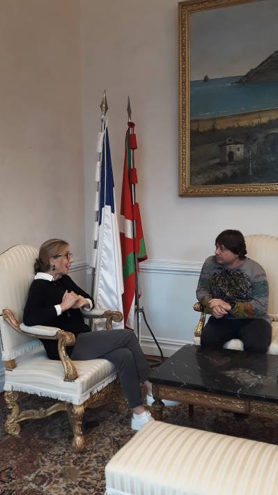 Reunions del regidor de Sostenibilitat a Vitoria-Gasteiz i Donosti