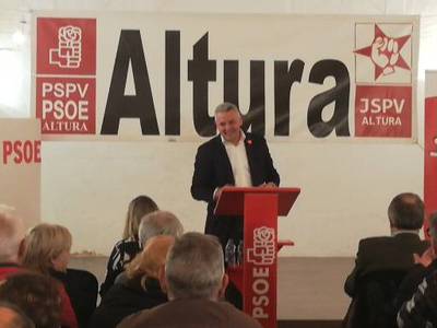 Renau resalta las políticas sociales del PSOE