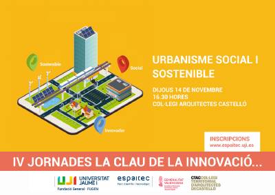 Espaitec debate sobre nuevas formas de urbanismo social y sostenible en Castelln