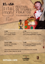 Xilxes celebra aquest cap de setmana el Festival Titemón amb propostes de titelles per a tota la familia