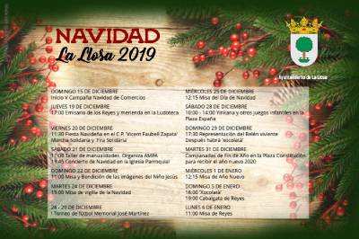 Manualitats, música, esports i jocs en el Nadal de La Llosa