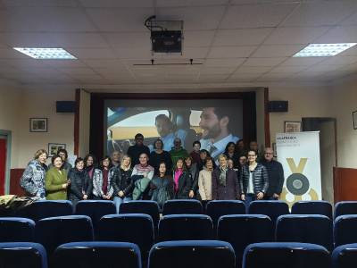 Vilafranca acull la projecció de ‘El Desentierro’ i al seu director Nacho Ruipérez