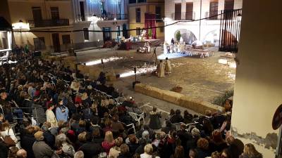 Almassora celebra el seu primer Betlem Vivent dInters Turstic Provincial