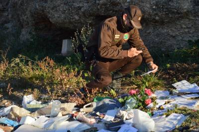 Abandonen un abocament il·legal al Paisatge Protegit de la Desembocadura del riu Millars amb informació personal