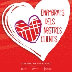 Els comerços de Vila-real celebren Sant Valentí amb la campanya d?UCOVI ?Enamorats dels nostres clients?