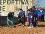 Estudiantes de primaria de Segorbe participan en el Día del Árbol