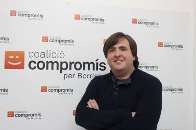 Vicent Granel tornarà a ser el cap de lllista de Compromís per Borriana