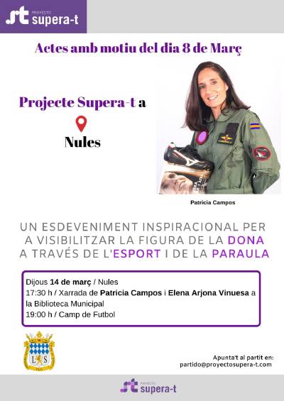 Nules dona visibilitat a testimonis de dones esportistes